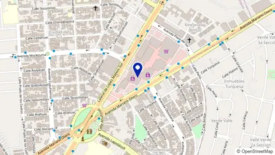 Map of the Plaza del Sol branch