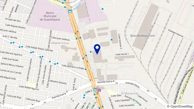 Map of the Price Center Miravalle branch