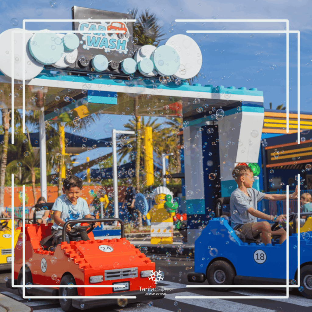 Interactive rides at LEGOLAND California