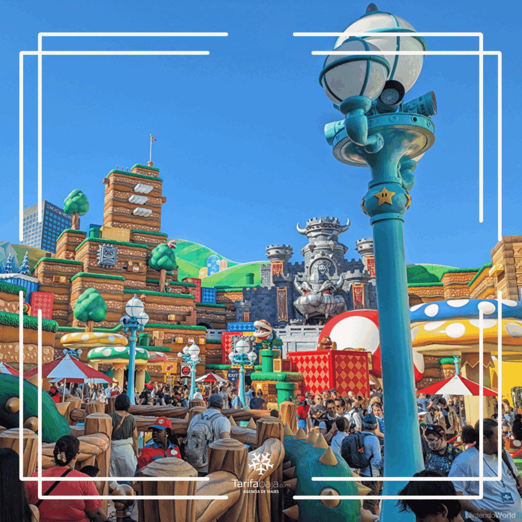 Bowser's Castle at Super Nintendo World