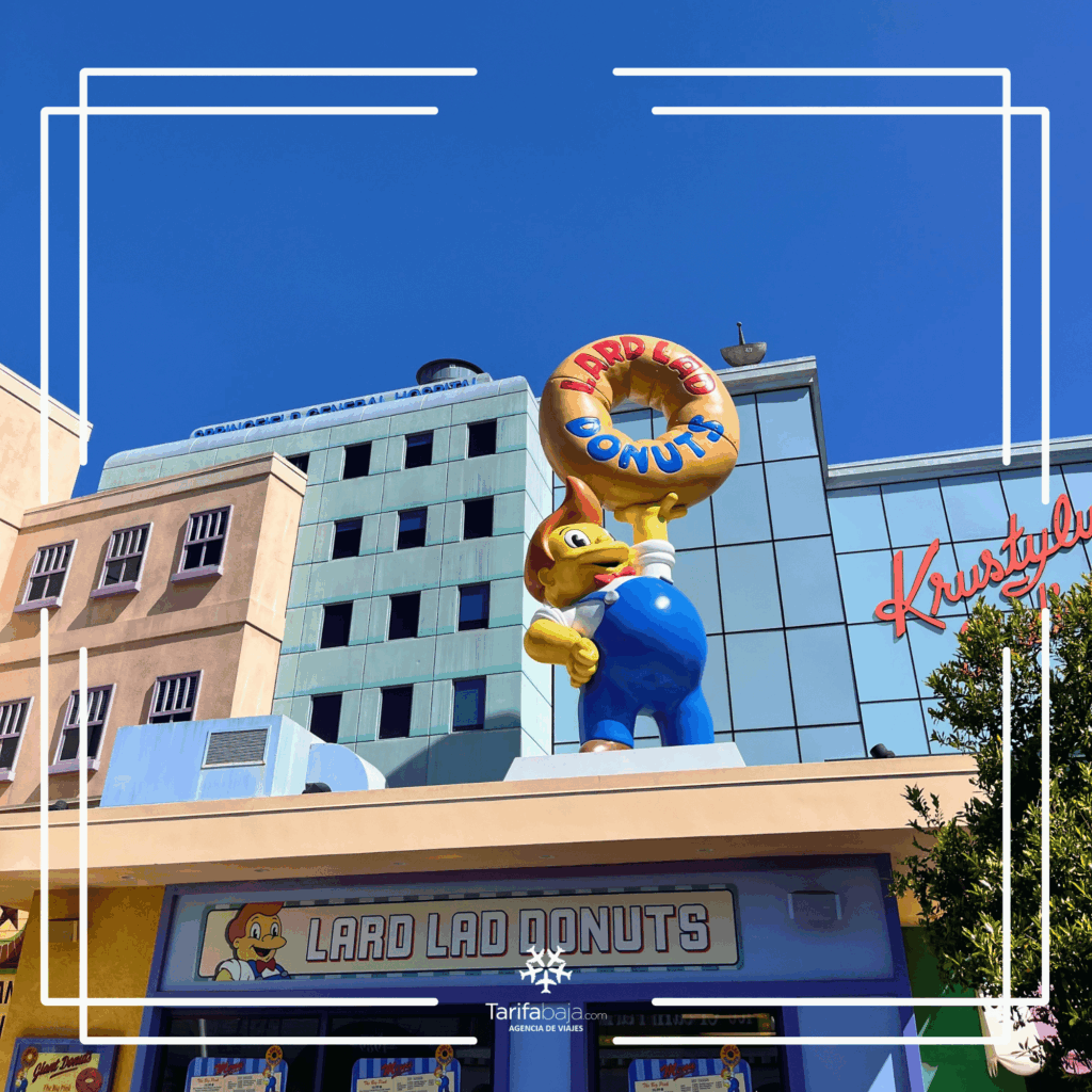 Giant donut in Springfield