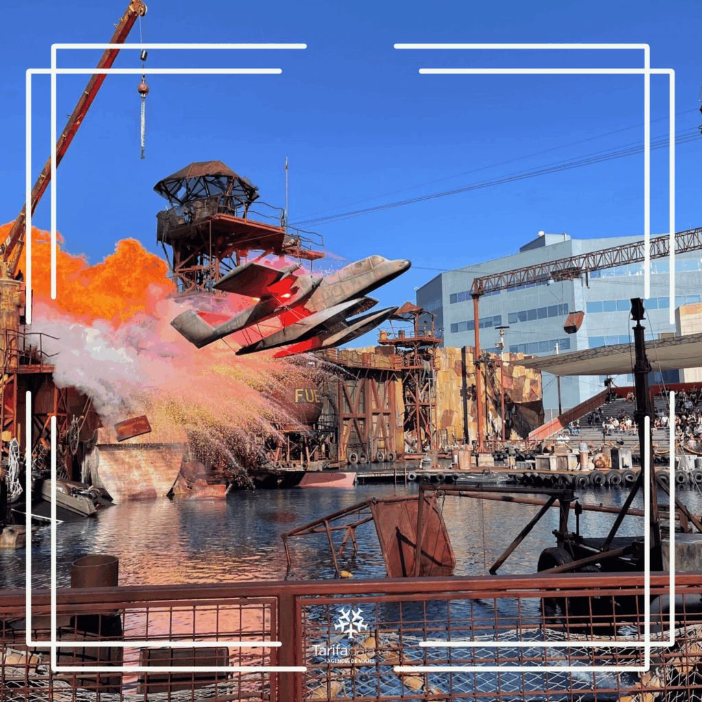 WaterWorld stunt show