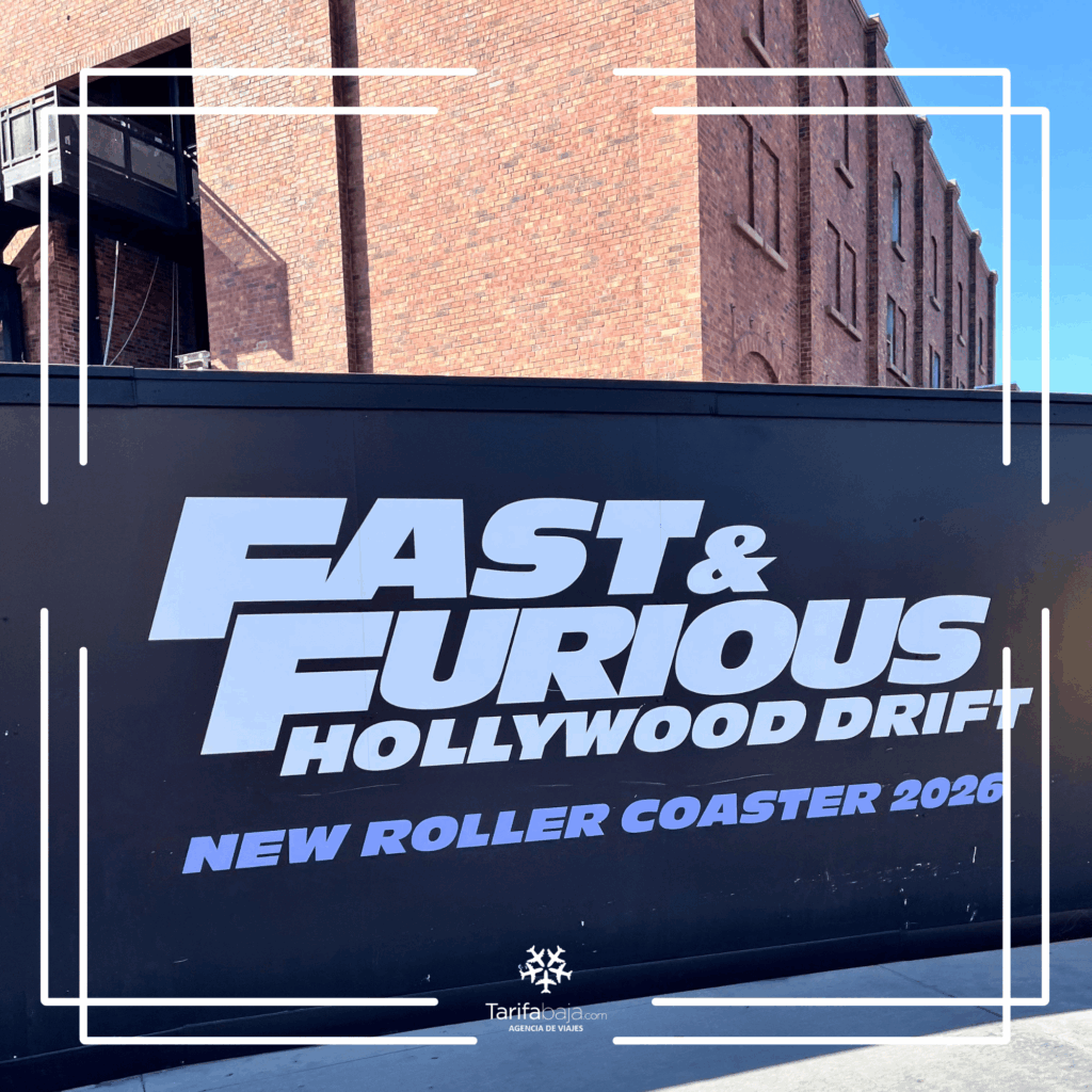 Fast & Furious roller coaster at Universal Studios Hollywood