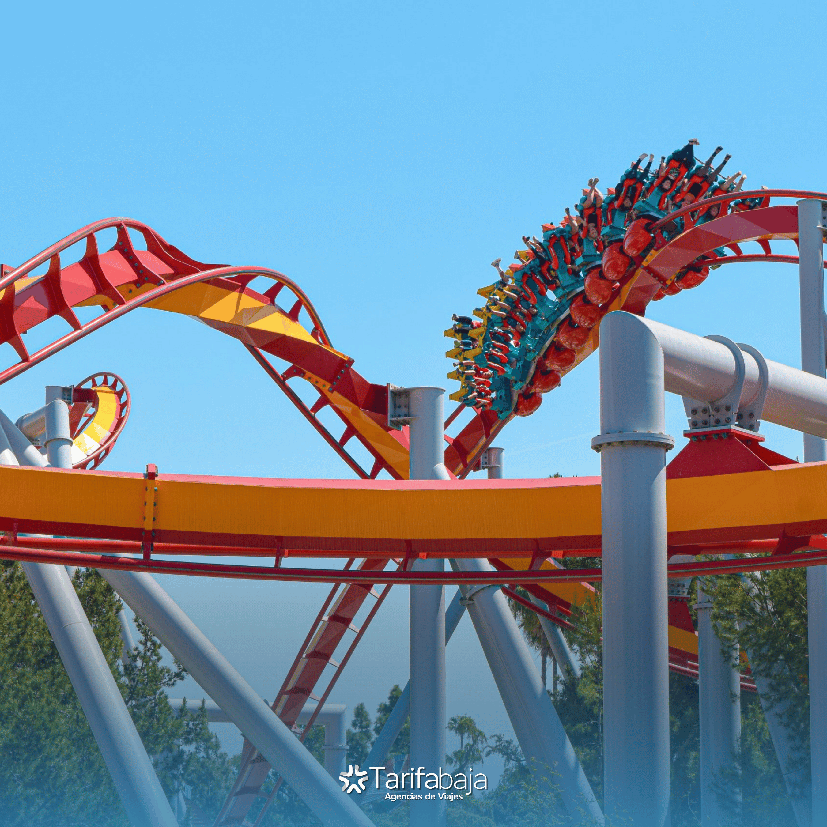 Roller coasters at Knott’s Berry Farm