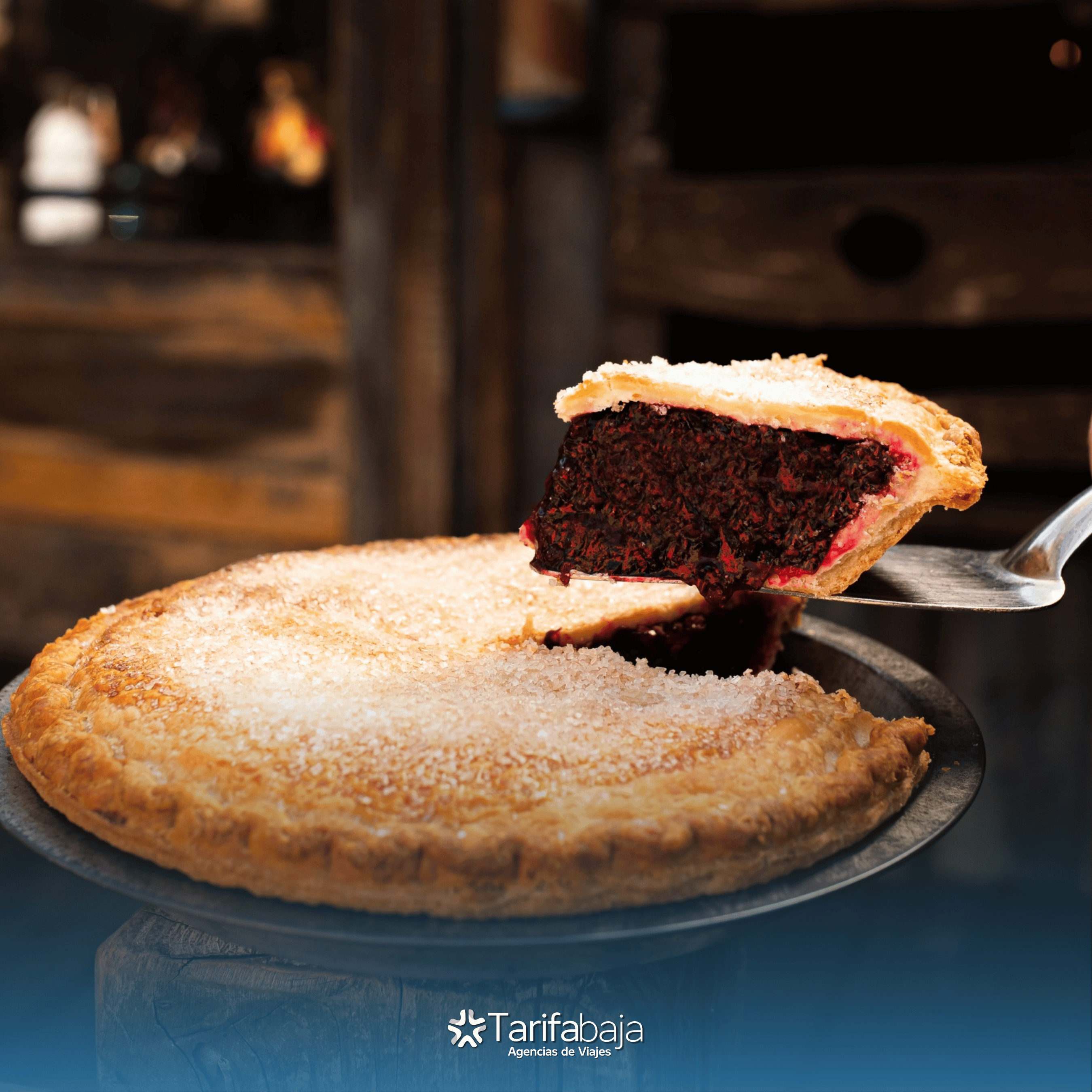 Boysenberry pie at Knott’s Berry Farm