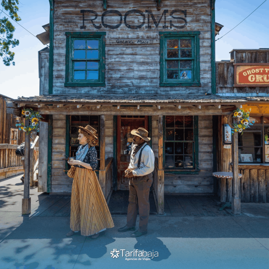 Ghost Town streets at Knott’s Berry Farm